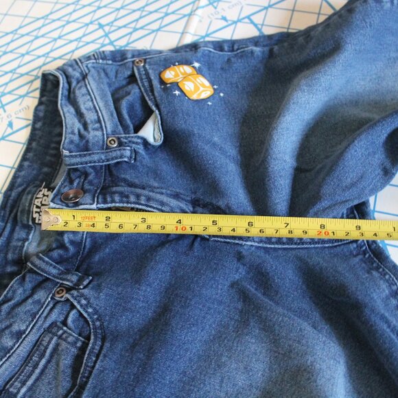 Star Wars Her Universe Han Solo Millenium Falcon Flare Retro Jeans, Jr. 5 - Picture 9 of 11